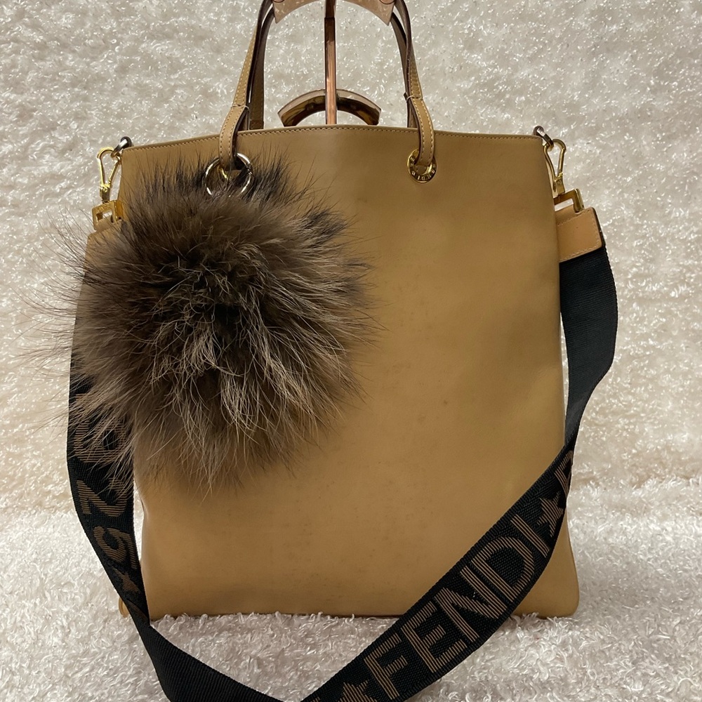 Fendi Leather Tote Bag